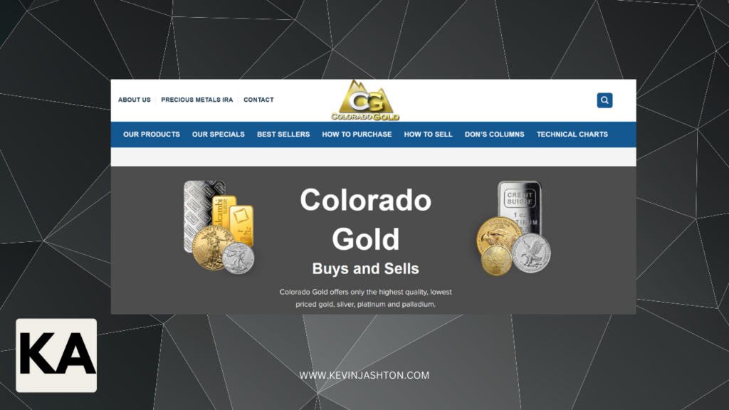 Colorado Gold homepage