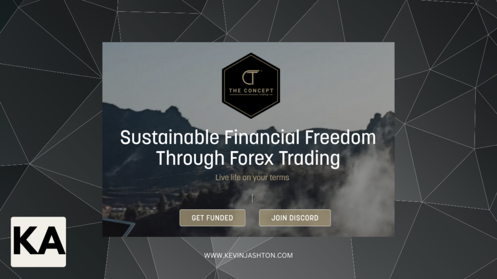 The Concept Trading prop firm homepage